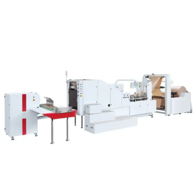Quality Made Fully Automatic or Semi Brown Craft Paper Bag Making Machine Premium Quality Machinery Reasonable Price Machine