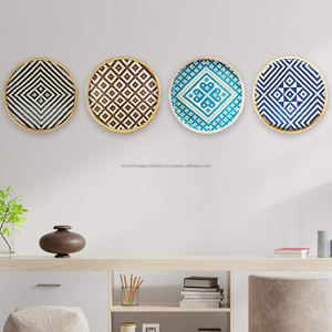 Set 3 New Woven <b>Bamboo</b> Wall Art Hanging Decor, <b>Bamboo</b> <b>PLACEMAT</b> Tray Made in Vietnam - Product Image 2