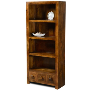 เฟอร์นิเจอร์ห้องนั่งเล่นไม้เนื้อแข็งแบบนอร์ดิกที่เรียบง่ายพร้อมขาหัตถกรรมโลหะตกแต่งบ้านที่ทันสมัย-ตู้หนังสือตู้ตู้เสื้อผ้า - Product Image 3