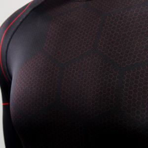 Camiseta de compresión personalizada para hombre, manga larga, tipo rash guard - Product Image 2