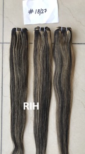หนังกำพร้าดิบบริสุทธิ์ชิดอินเดียสี No. 1B/27ตรงกลุ่มมนุษย์จากผู้ขายอินเดีย100% เรมี่อินเดียต่อผมผู้ขาย - Product Image 4