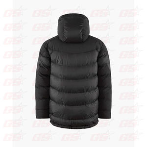 Hot Selling Gray And Black Winter Fashion Thermal Nylon Puffer Jackets Men - Product Image 6
