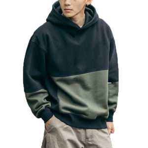 Blank <b>Men</b> Drop Shoulder Sport Best Oversized hoodie Custom Design Own Printed Logo Heavyweight Long Sleeve Pullover Hoodie - Product Image 1