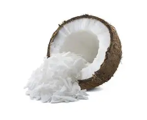 Pó de coco descoberto de baixa gordura