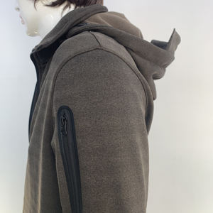 Veste de chasse en polaire à capuche pour randonnée en plein air, personnalisable, OEM, vente en gros - Product Image 6