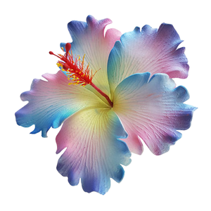 Hoa Xốp Hoa Dâm Bụt Nhân Tạo Thủ Công Với Nhiều Màu Sắc Đa Dạng - Product Image 3