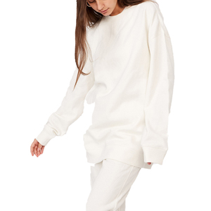 Nouveau Sweat-shirt Court à Capuche Oversize Décontracté à Manches Longues pour Femme – Collection Hiver – Vente Chaude OEM - Product Image 1