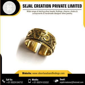 Anillo tribal de plata 925 para hombre, diseño abierto con acabado afilado para joyería de boda o aniversario con tecnología de ajuste único - Product Image 2