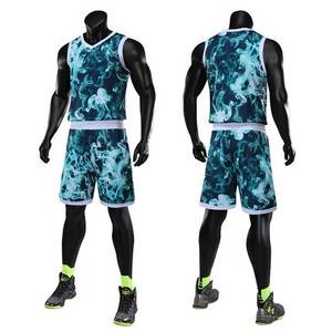 เสื้อเจอร์ซีย์,เสื้อบาสเกตบอลเยาวชนสีระเหิดชุดหลากสี - Product Image 3