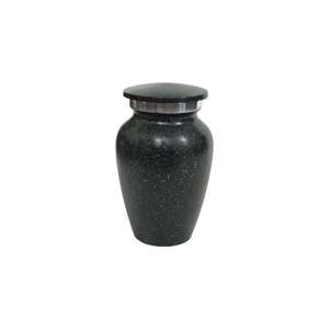 Small Tulip Blue Cremation Keepsake Urn <b>Funeral</b> <b>Supplies</b> and Burial Urn Small Keepsake Garden Urns for Human Ashes - Product Image 3