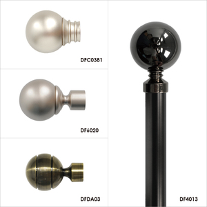 Tringle à Rideaux Métallique Extensible Direct Usine, Ensemble Complet avec Supports et Accessoires pour Fenêtres – Vente en Gros - Product Image 5