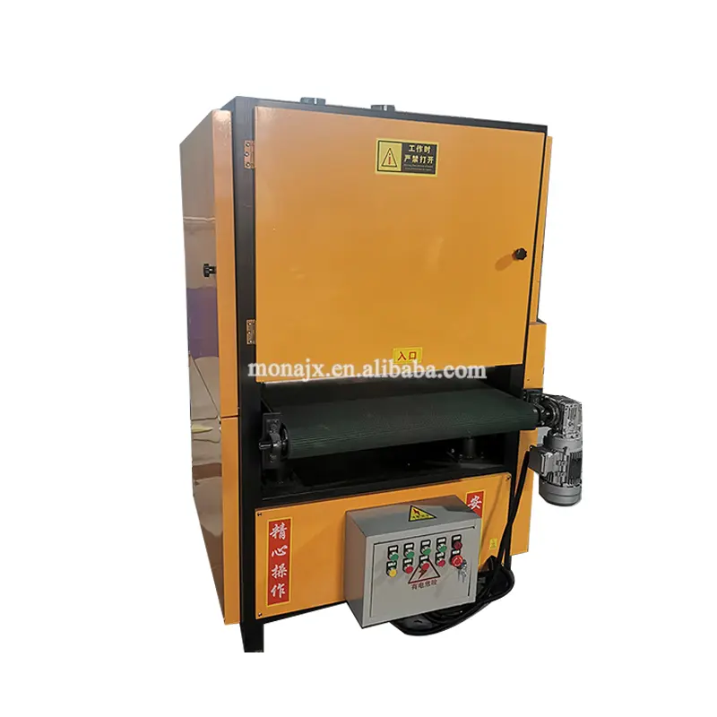 Metal small parts deburing grinding machine stainless steel plate hairline metal polishing machine price