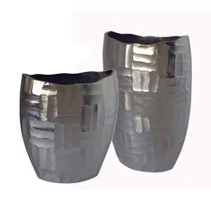 Modern Table Centre Pieces Flower Vase Metal Handicrafts for Decorative Items Metal Handicrafts Flower Pot - Product Image 1