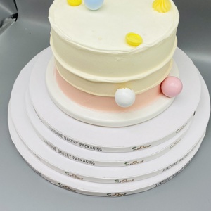 Đế bánh gato tùy chỉnh, đế bánh gato cá nhân hóa, đế bánh gato trắng - Product Image 2