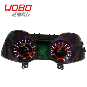 Personalizado 2 D tablero Panel coche <span class=keywords><strong>Digital</strong></span> medidor de velocidad de línea velocímetro tacómetro Dial para metro automático - Product Image 3