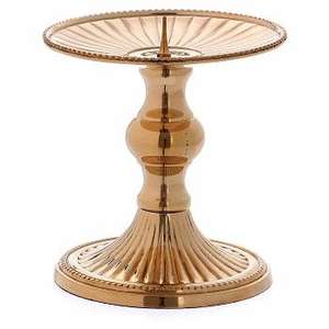 Juego de portavelas florales de aluminio con acabado de plata, portavelas decorativo de alta calidad, BASSIC, 2 unidades - Product Image 5