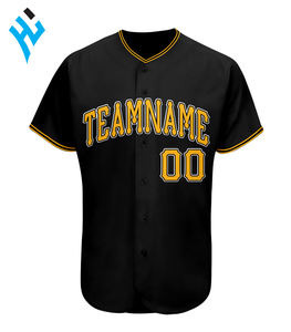 Jersey de béisbol ajustado personalizado por sublimación, ropa deportiva barata, venta al por mayor - Product Image 5