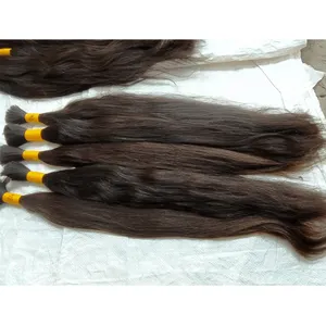 优质未经加工的原始角质层排列的巴西头发，12A级原始散装直纹卷发