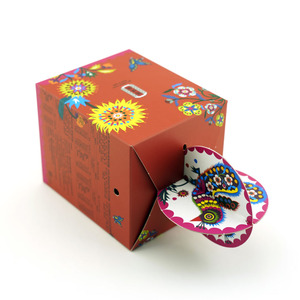 กล่องพับสำหรับขนม เบเกอรี่ ลูกอม เค้ก มันฝรั่งทอด ซูชิ พิมพ์ลายตามสั่ง เคลือบด้าน รีไซเคิลได้ - Product Image 6