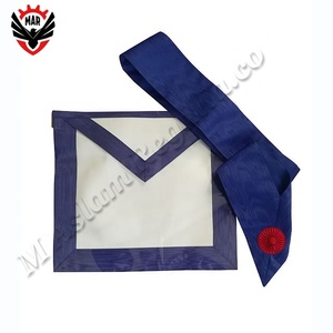 AASR 4th องศา Scottish Rite เครื่องปัก Z ผ้าไหมผ้ากันเปื้อน - Product Image 3