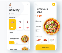 La Mejor Aplicación de Entrega de Comida en Línea |   Aplicación de Servicios de Comida para Android