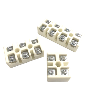 TC-6602B 60A 2 Way Ceramic <b>Terminal</b> Block - Product Image 1