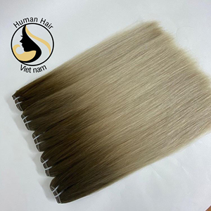 Extensions de cheveux naturels Remy — doreen, cheveux humains à Double tissage, épais, trame en soie, couleur ombré, Grade 12a, fabriqué à la Machine - Product Image 4