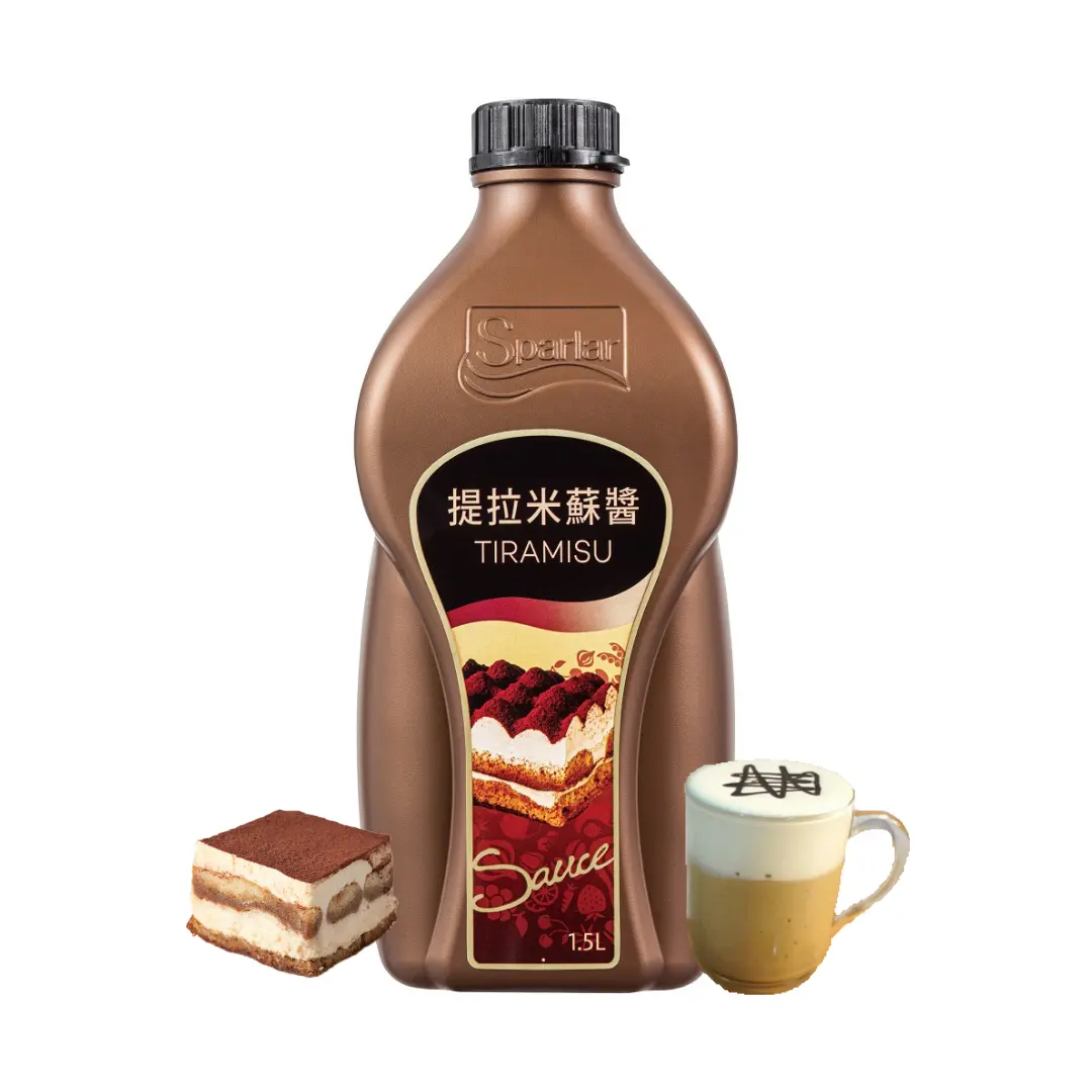 Longer LMC Taiwan — Sauce sparar, saveur de Sauce Tiramisu pour les garniture de gâteaux, garniture de Desserts