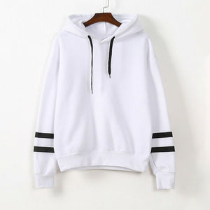 Pull-over en molleton personnalisé pour femmes Pull-over à manches avec logo vierge de haute qualité anti-boulochage sweats à capuche respirants pour femme - Product Image 3