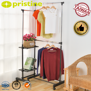 ชั้นวางของในบ้านทำจากโลหะโครเมียมสองชั้นสินค้าที่เก็บของในบ้านชุดจัดระเบียบบนอีเบย์ - Product Image 4