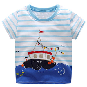 Camiseta de Alta Calidad para Niños Pequeños, Marca Personalizada OEM 2021, Camiseta con Logotipo de Dibujos Animados para Niñas, Camisetas Lisas para Impresión Personalizada, Camiseta para Bebés - Product Image 1