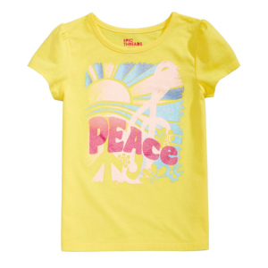 Nueva llegada de moda Super suave 100% algodón cuello redondo manga corta impreso camiseta chicas estilo Bangladesh venta al por mayor precio barato - Product Image 6