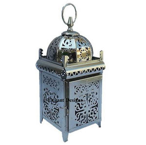 Conjunto de linterna marroquí de diseño, tres velas de Color personalizadas, decoración para bodas y eventos, precio competitivo - Product Image 5