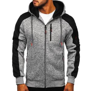 Sweat à capuche en polaire à fermeture éclair pour hommes avec impression numérique d'hiver personnalisée-Design uni de haute qualité - Product Image 2