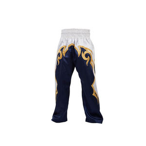 Pantalones de Entrenamiento de Boxeo y Kickboxing, 100% Poliéster Satinado, Personalizables con Impresión por Transferencia de Calor - Product Image 3