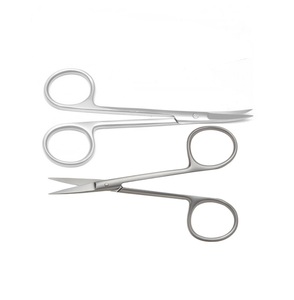 กรรไกร Iris ตรงและโค้งทำจากสแตนเลสเกรดเยอรมันคุณภาพสูง - Product Image 4