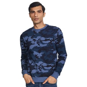 Sudaderas de manga larga con estampado de camuflaje y logotipo personalizado para hombre, ropa de calle a la moda, sudadera informal para hombre, Sudadera de cuello redondo Unisex - Product Image 6