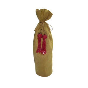 Porte-bouteille de vin en tissu fait à la main, avec forme et Design personnalisés, étui pour bouteille de vin, nouveautés - Product Image 4