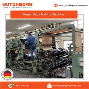 Machine de fabrication de sacs en papier à poignée torsadée, double main, nouvelle collection de - Product Image 3