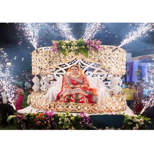 Doli/Palki Real para Bodas Indias, Doli de Metal Dorado para Bodas Indias, Nuevo Estilo, Doli Tradicional para Bodas, Exportaciones de Fábrica DST de EE. UU. - Product Image 1