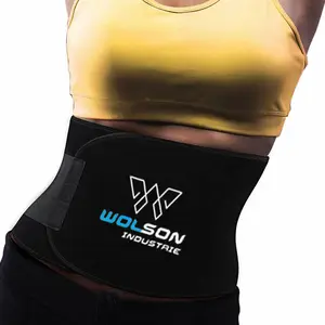 Neoprene Waist Trimmer Slimming Belt High Quality Body Shaper Fitness Belt Unisex Wholesale Private Label Waist Trimmer Belt