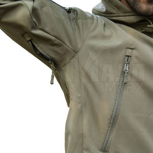 Chaqueta Polar de alta calidad para hombre, abrigo térmico con capucha para exteriores, ropa - Product Image 5