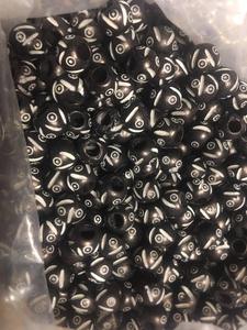 Cuentas talladas de hueso de buey Natural en forma de perla redonda de alta calidad, precio atractivo para cuentas de Color blanco - Product Image 2