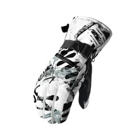 Gants de ski et snowboard hiver 2022 imperméables en cuir de haute qualité, isolés, à doigts séparés/intégraux, impression personnalisée, directement de l'usine