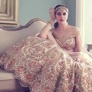 Very elegant heavy Indian/Pakistani Lehenga <b>top</b> dress with beautiful applique work for wedding/party - 2020 - Product Image 1
