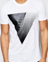 T-shirt personnalisé imprimé à manches courtes pour homme, 100% coton, écologique et anti-plis