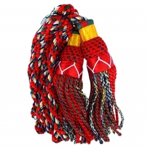 Gaita de seda drone cordón real Stewart patrón de tartán - Product Image 3