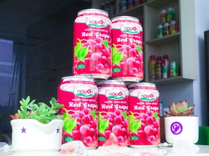 NAWON-precio al por mayor OEM ODM BRCGS, fabricante de bebidas enlatadas, sin azúcar, kosher, jugo de uva, 330ml - Product Image 2