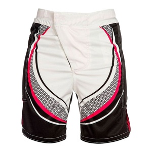 Shorts de combat MMA de haute qualité, couleur et logo personnalisés en gros, matière satinée, vêtements d'arts martiaux - Product Image 1