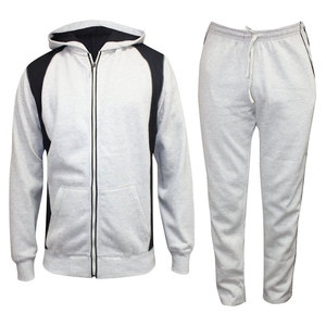 Le Pakistan a fait le meilleur prix de vente hommes survêtements/100% matériel de haute qualité fabriqué meilleurs hommes survêtements pleine longueur Zip Sportswear - Product Image 4